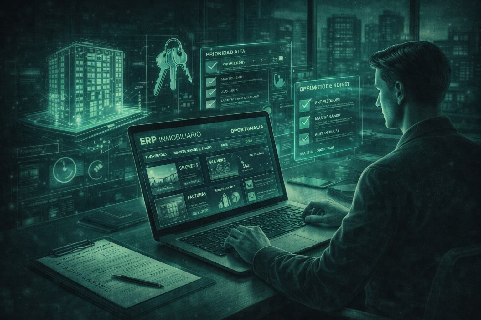 ERP inmobiliario y mantenimiento integral